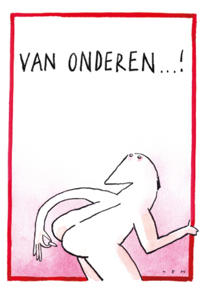 Van onderen