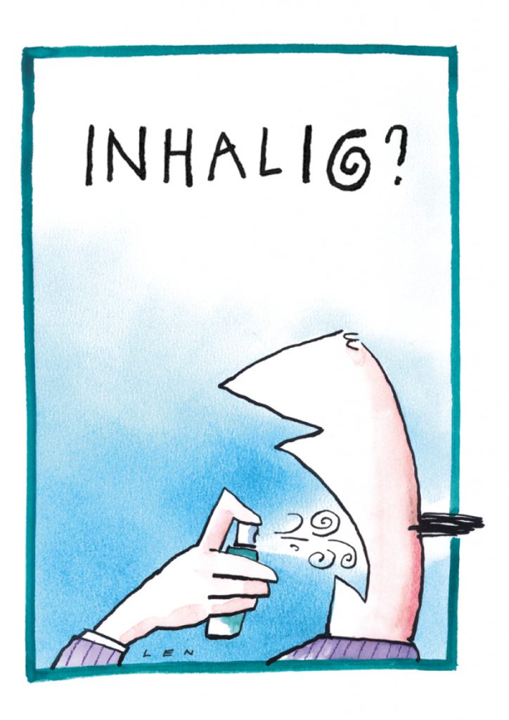 Inhalig?